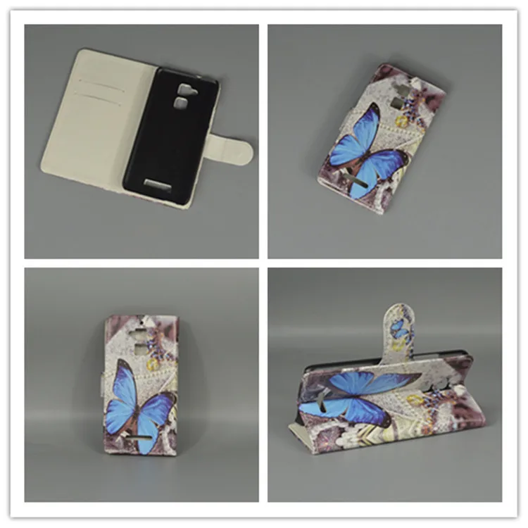 

New Butterfly Flower Flag Designer Wallet Flip Stand Book Cover Case for ASUS Zenfone 3 Max ZC520TL 5.2 inch