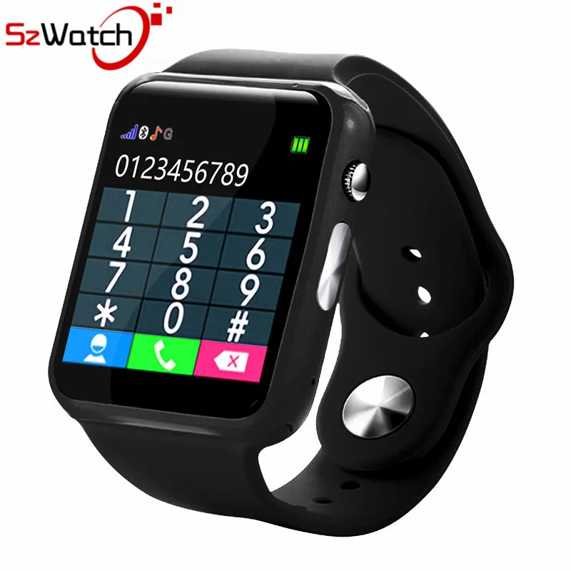 

SzWatch A1 Smart Watch With Pedometer Camera SIM Card Call M Smart watch For Android xiaomi Smartphone Russia with Retail box