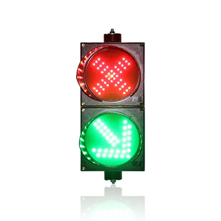 DC12V 200 мм PC корпус красный крест Зеленая Стрела парковки стоп go LED светофоры для