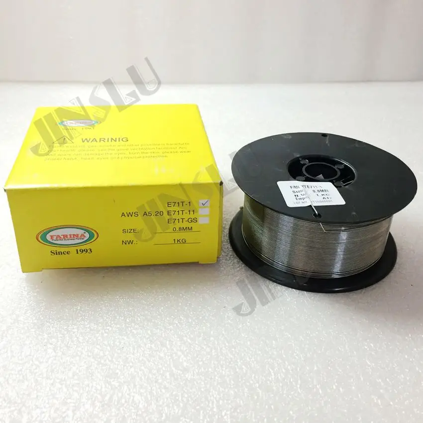 

E71T-1 High Tensile Steel Flux Cored Wire 0.8mm 1KG/ROLL