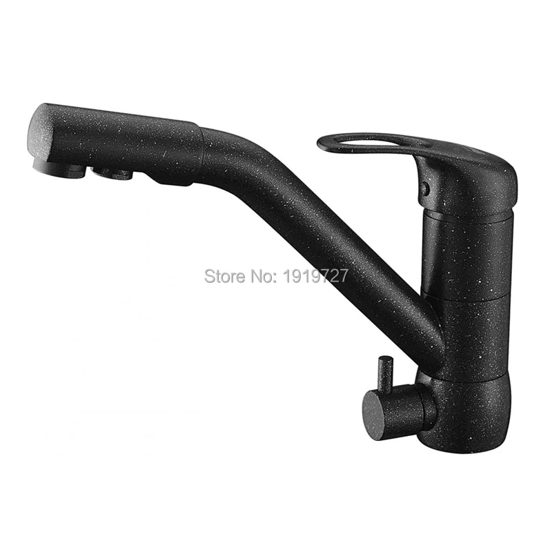 Newly 360 Rotation Osmosis Water Filter Sink Taps Granite Mixer Swivel Water Purification 3 Way Filter