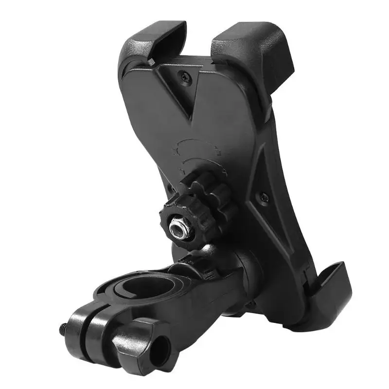 Universal Anti-slip 360 Rotating Bike Bicycle Handlebar Phone Holder Mount Stand Bracket for 3.5-6in Cellphones