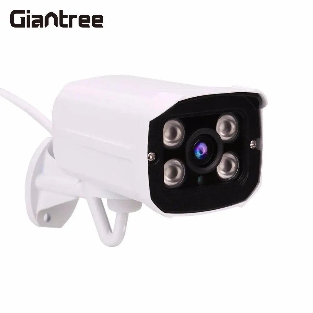 

giantree Waterproof 2.0MP HD IP Infrared IR Camera HM-HF1204L Monitor Home Security White Remote App viewing