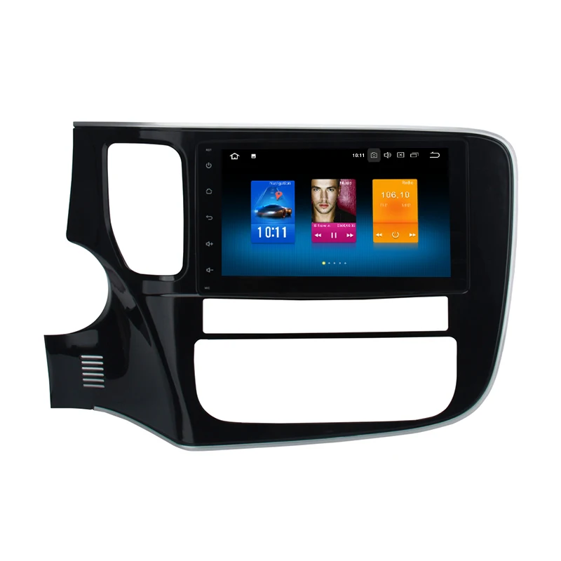 Perfect Octa core PX5 Android 8.0 car radio gps for mitsubishi outlander 2013-2017 with 4G RAM 32G ROM wifi 4g usb Auto Stereo Multimed 1