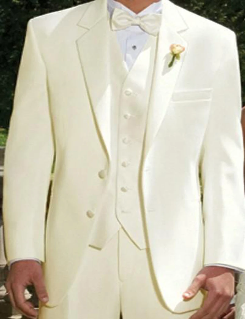 ivory wedding suits for men