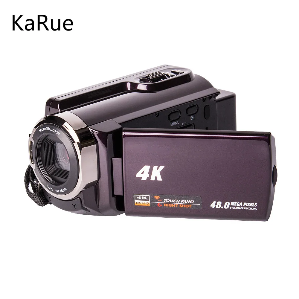 KaRue 534K 4K Night Vision Digital videoCamera WIFI 3.0 Touch Infrared