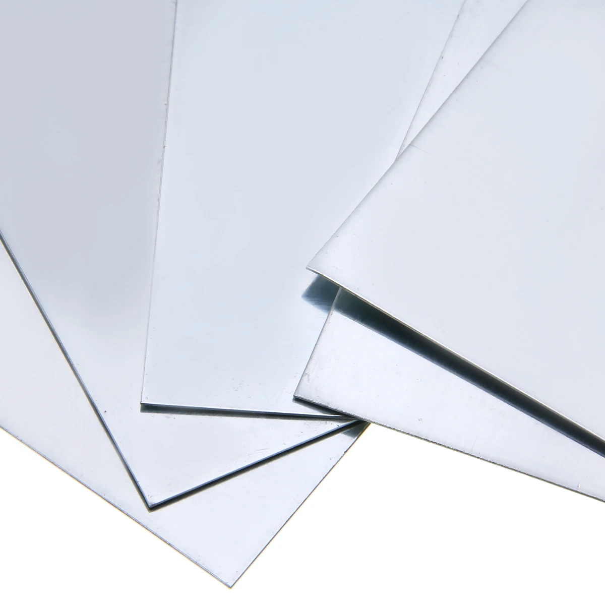 5pcs Pratical Pure Zinc Zn Sheet Plate Metal Foil 100mmx100mmx0.5mm For Science Lab Accessories