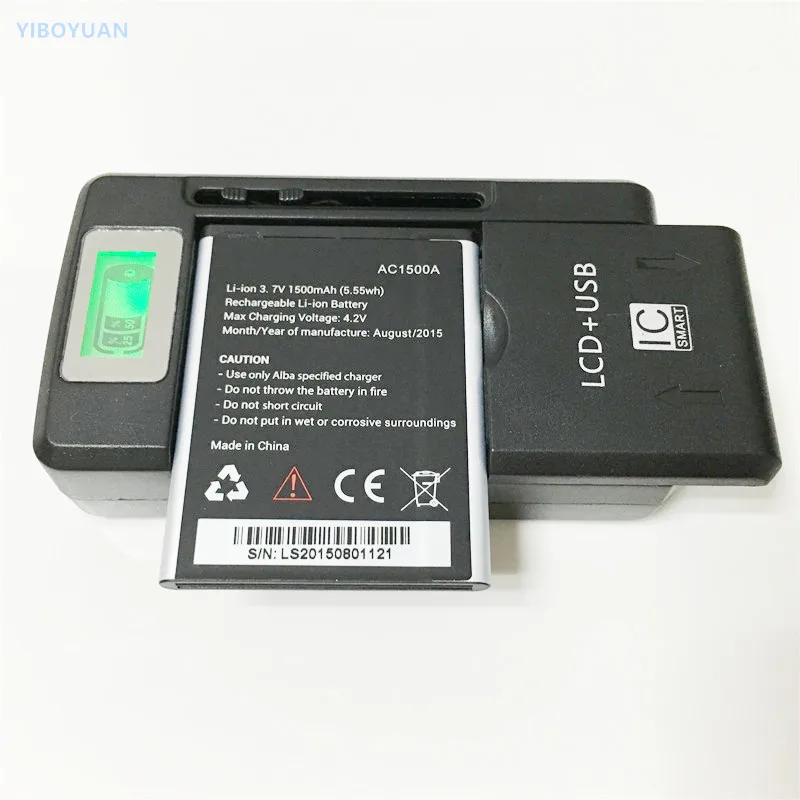 

3.7V 1500mAh AC1500A For Archos 40 Titanium / 40C Titanium Battery + SS-8 Charger