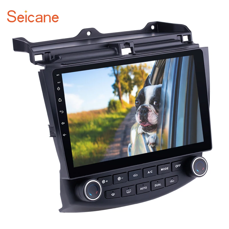 

Seicane 10.1 inch Android 7.1/8.1 Car GPS Navigation Radio Player For 2003 2004 2005 2006 2007 Honda Accord 7 Head unit