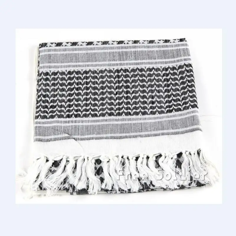 Армейский Военный Тактический арабский шемаг KeffIyeh хлопковая шаль шарфы для