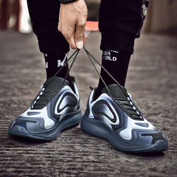 

Summer Comfortable Men's Shoes Breathable Upper Soft Lining Shock Absorption Running Shoes Sneakers 2020 Krasovki Trainers