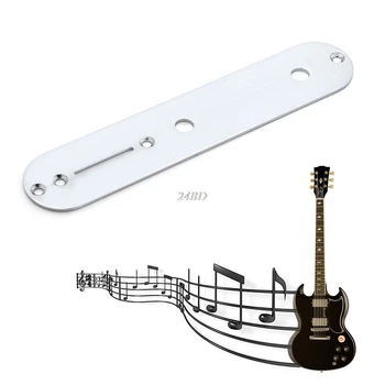 

Plated Control Plate For Telecaster Tele Electric Guitar Silvery JUL20_25