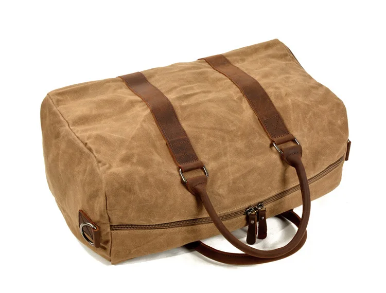 TOP-DISPLAY der Woosir Travel Duffel Bag, wasserdichte Canvas-Übernachtungstasche