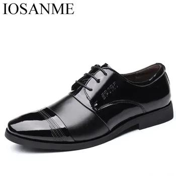 

classic formal leather shoes men luxury brand business office male footwear wedding new elegant dress derby oxford shoes for men