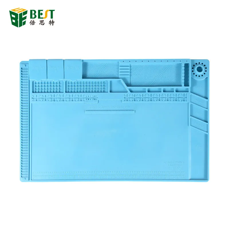 Best S-160C BGA Soldering antistatic with magnetic parts suction high temperature resistant mats workben