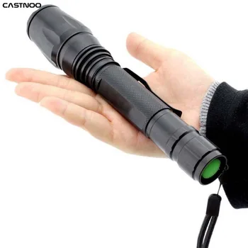 

2000 Lumens 5-Mode Zoomable T6 LED Flashlight 18650 Torch Lamp Light