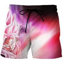Cloudstyle Dragon Ball Супер 3D шорты мужские Гоку 3D принт Harajuku модные аниме 3D шорты летние пляжные шорты для отдыха
