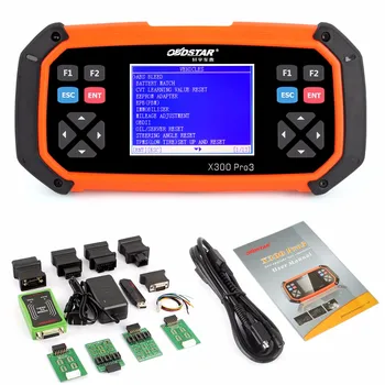 

Full OBDSTAR X300 PRO3 Key Master OBDII X300 Key Programmer Odometer Correction Tool EEPROM/PIC English Version Update Online
