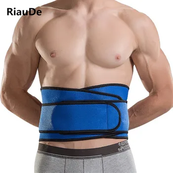 

Men's Waist Trainer Belt Body Shapers Belt High Elastic Fitness Weight Loss slimming Modeling Girdle Waist Support Tummy Sweat