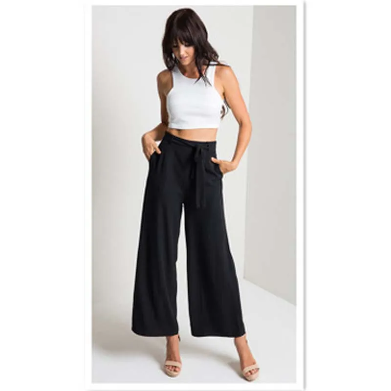 Women clothes 2019 New Women's Pants Loose Mid-waist Pants Half-length Sexy Nine-minute Pants summer sexy tops streetwear Women clothes 2019 New Women's Pants Loose Mid-waist Pants Half-length Sexy Nine-minute Pants summer sexy tops streetwear