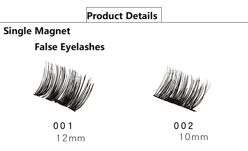 4 шт/2 пары магнитные ресницы 3D ручной работы норковые многоразовые магнитные накладные ресницы полная полоса натуральные мягкие волосы магнит ресницы 30