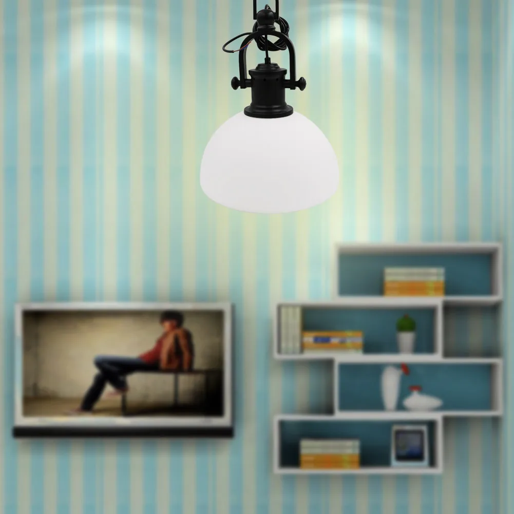 Acquista all'ingrosso online retro paralumi da grossisti retro ... Lampadario con unico paralume