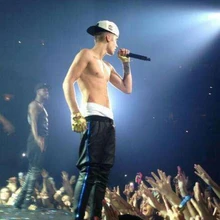 27-36! Новые мужские штаны для ночного клуба JustinBieber, черные, синие кожаные штаны, летающие штаны белки-летяги, сценические костюмы певицы