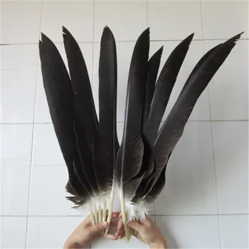 

20 pcs 22-26inches/55-65cm high quality natural Eagle bird feathers Selected Prime Eagle feathers diy jewelry decoration Plume