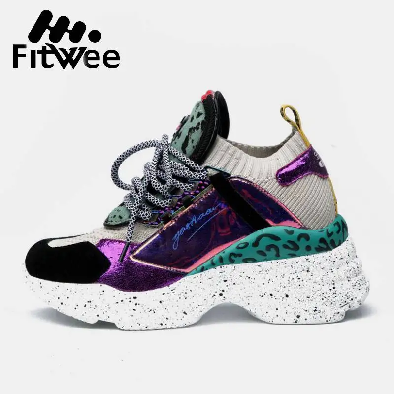 

Taoffen 10 Style Sports Simple 2019 Sneakers Women PU/Real Leather New Arrival Daily Soft Casual Knit Running Shoes Size 35-42
