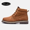 Size 38~50 Genuine leather Men Winter Boots Handmade Warm Full Grain Leather Men Winter Shoes ► Photo 2/6