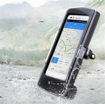 

Universal 6V-45V 2.1A Motorcycle Charger Handlebar Mount Phone Holder USB Charger Bike Phone Charger Holder