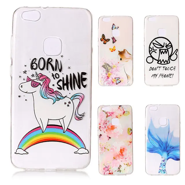 coque huawei p10 lite licorne silicone