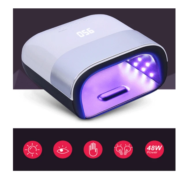 

Nail Phototherapy Machine Dual chip LED lamp bead Nail Device UV Personal Care Appliances Ladies ' Beauty tools