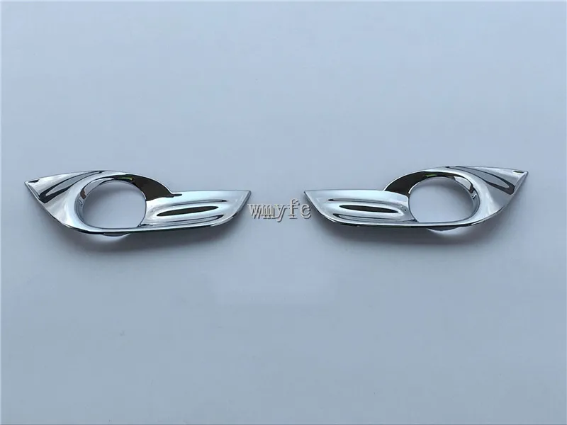 ABS Chrome Front Fog Lights Lamp Cover Trim 2pcs For Nissan Teana / Altima 2013 Accessories