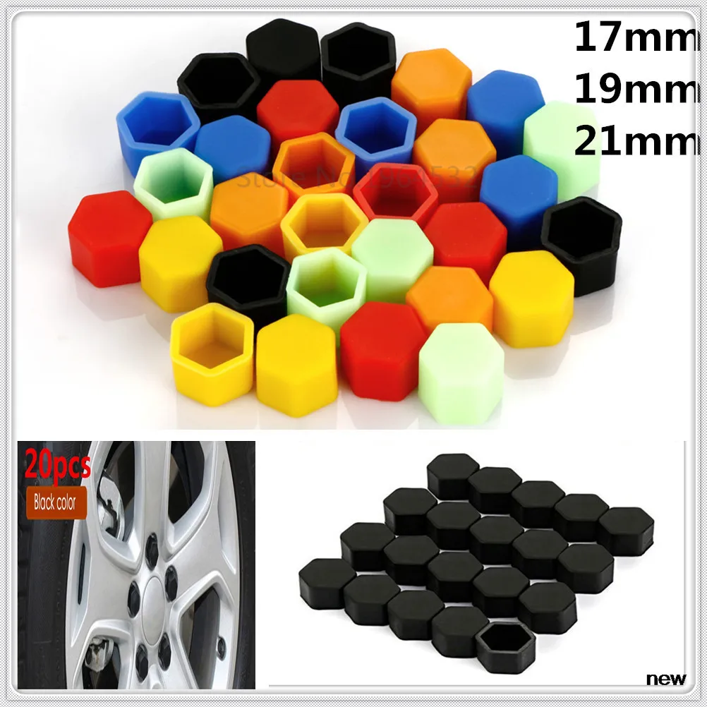 

20pcs Car Wheel Hub Cover Nut Cap for BMW E34 F10 F20 E92 E38 E91 E53 E70 X5 M M3 E46 E39 E38 E90 M140i 530i 128i
