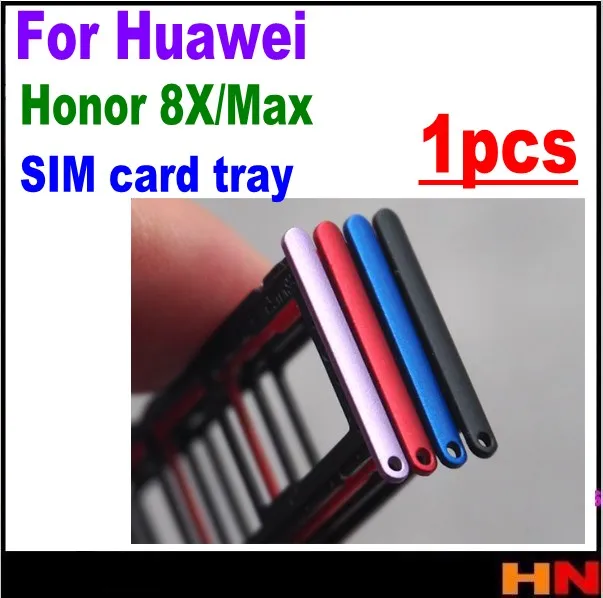 Лоток для Sim карты HUAWEI 8X max 1 шт. держатель SIM новинка оригинал|Шлейфы мобильных