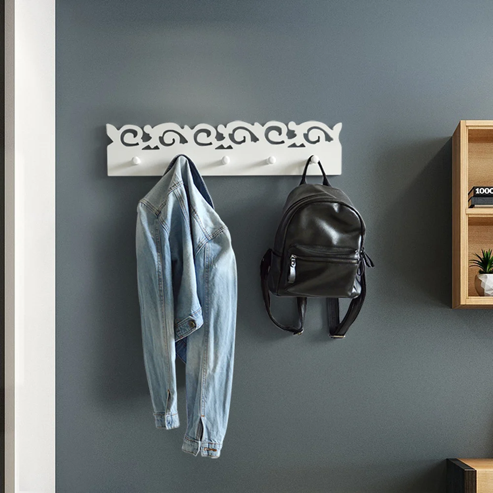 

European clothes hook door back coat hook wall hanging kitchen bathroom towel clothes row hooks wx8291019