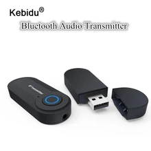 Kebidu беспроводной Bluetooth передатчик стерео аудио музыкальный компьютер Bluetooth USB 3,5 мм аудио адаптер для ТВ телефона