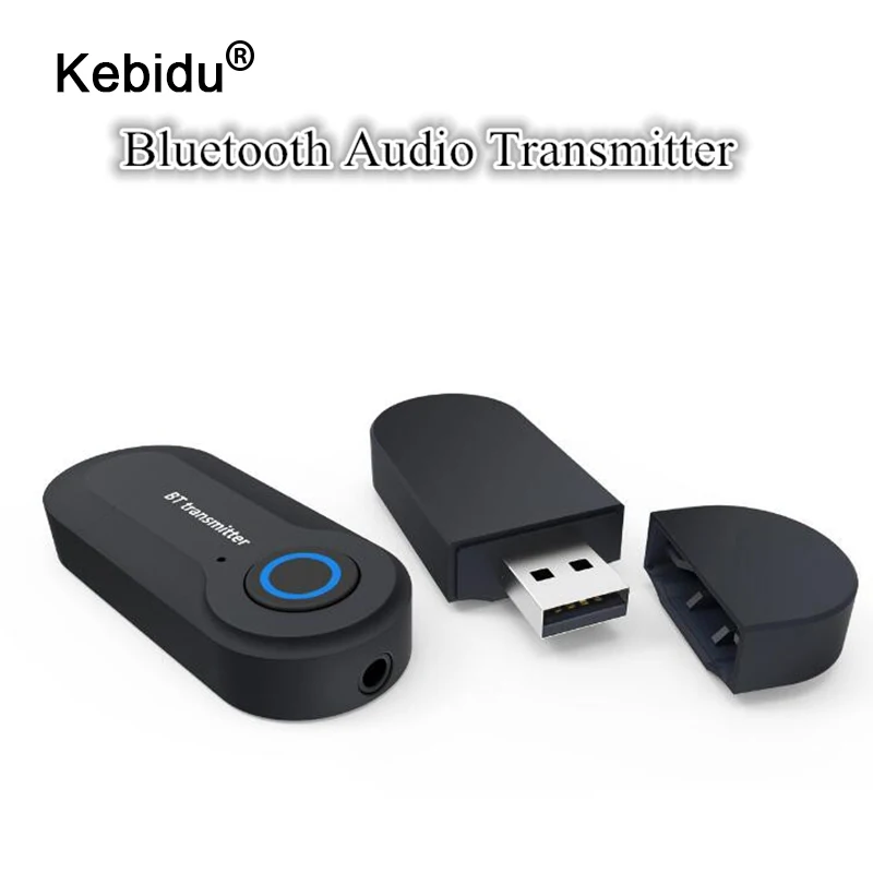 

kebidu Wireless Bluetooth Transmitter Stereo Audio Music Computer Bluetooth USB 3.5MM Audio Adapter for TV Phone wholesale