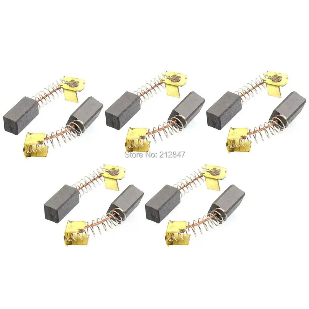 

Electric Grinder Replacement 13 x 6.5 x 6mm Carbon Brushes 10 Pcs