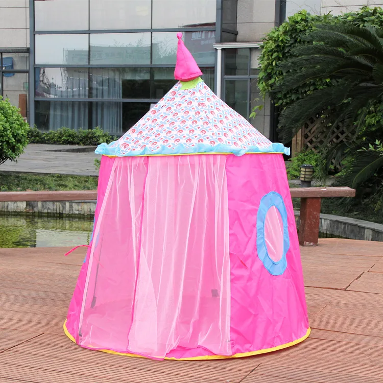 Портативный складной детский манеж Оксфордский шатер ткань Крытый открытый игровой забор юрта принцесса игровая комната игровой домик палатка для детей