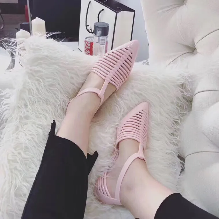 

Melissa Shes Women Jelly Sandals 2019 New Female Flat Melissa Shoes For Women Sandal Sdulto Ladys Summer Shoes Breathable