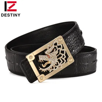 

DESTINY Designer Belts Men High Quality Dragon Belt Luxury Male Genuine Leather Strap Wedding Ceinture Homme Cinto Masculino