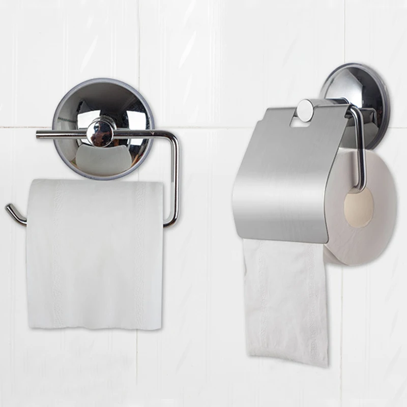 Присоски настенный держатель для туалетной бумаги практичная коробка для салфеток ванная комната туалет крышка бумажные салфетки в рулонах коробки Аксессуары для хранения