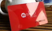 custom VIP GLOSSY PVC card printing membership loyalty cards member magnetic strip plastic card