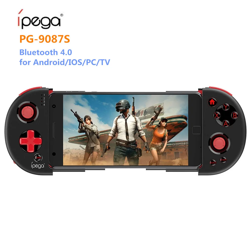 

NEW Arrival IPEGA PG-9087S Gamepad Flexible Extendable Joystick Bluetooth 4.0 Game Controller for Tablet PC Android IOS TV Box