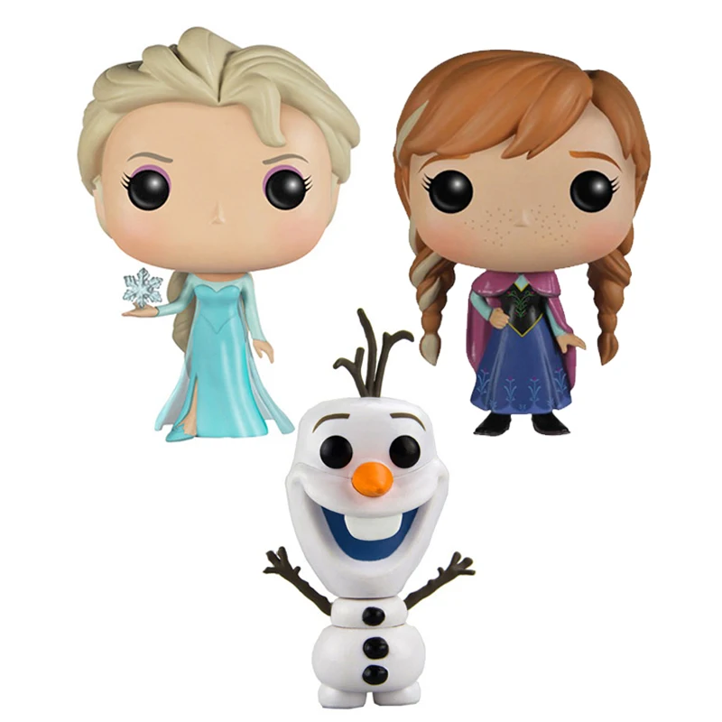 FUNKO POP кукла принцессы Снежная королева Эльза Анна Олаф Виниловая фигурка