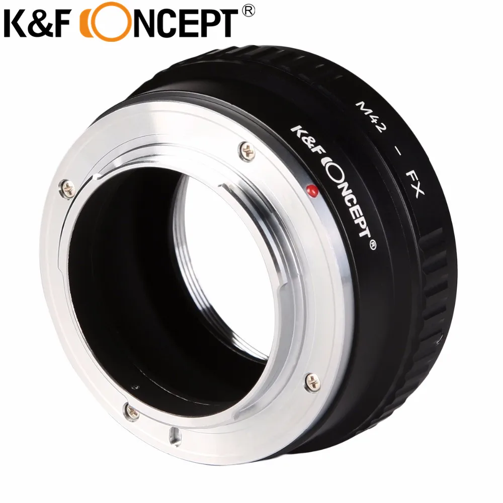 K& F адаптер для объектива адаптер для M42(Zeiss, Pentax, Praktica, Mamiya, Zenit) винтовое крепление объектива для камер Fujifilm Microless