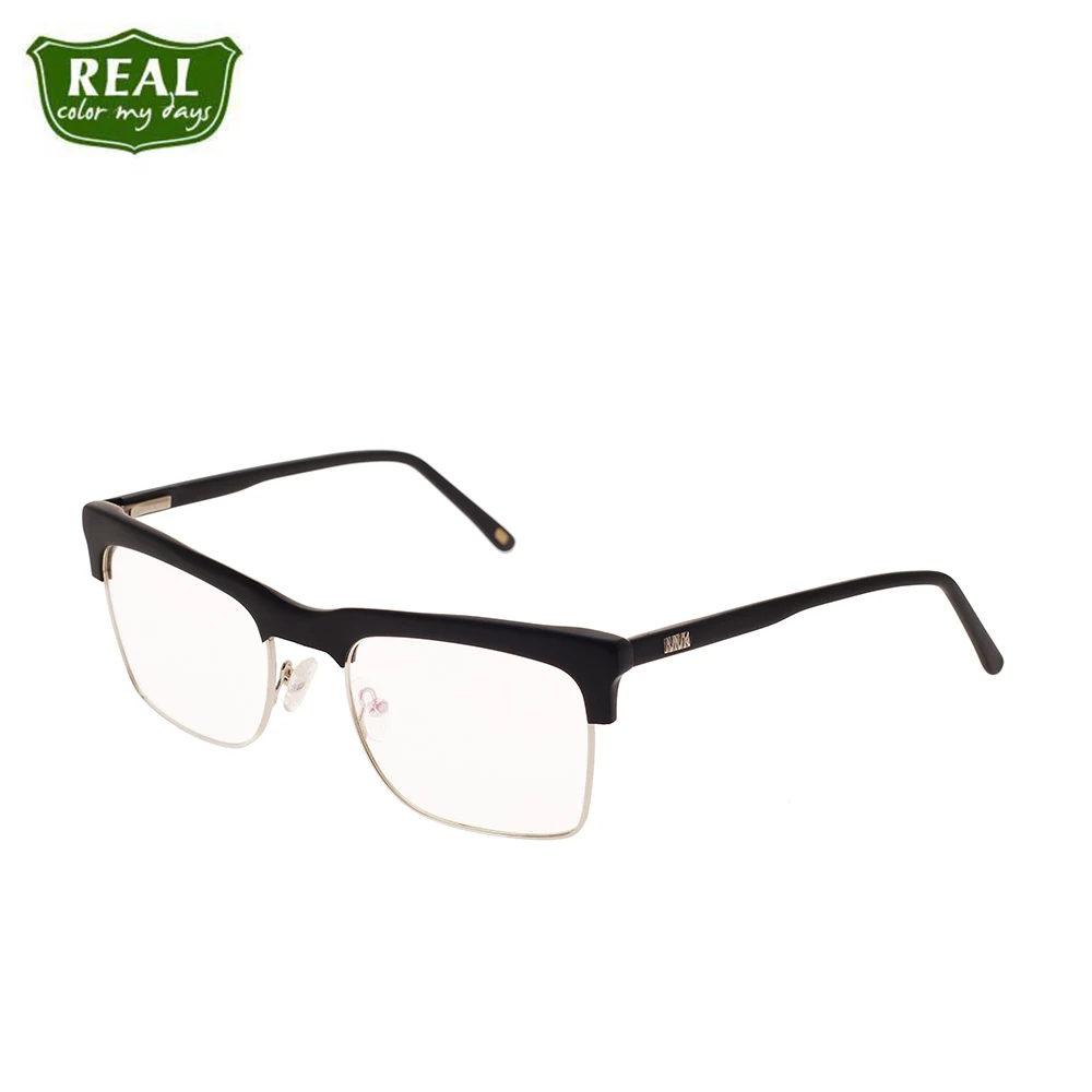 

REAL Fashion Vintage Acetate Square Eyewear Frame For Students Myopic Eyewear Prescription Optical Glasses Man Computer Eyewear