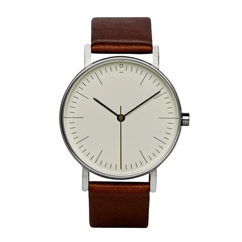 

Fashion Simple Women Quartz Watches Leather Band Men Sport Watches Boy Clock Drop Shipping
